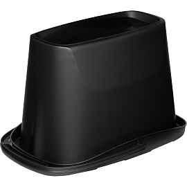 Ведро с отжимом Spin&clean Step 13 л пластик серое