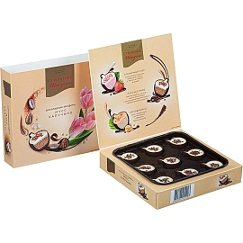 Конфеты шоколадные Стильные штучки Мусс капучино 104 г