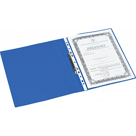 Папка на 2-х кольцах Attache Economy 20 мм синяя до 130 листов