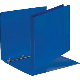 Папка на 4-х кольцах Attache 20 мм синяя до 130 листов (пластик 0.4 мм)