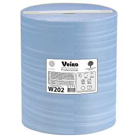 Бумага протирочная VEIRO (Система W1), КОМПЛЕКТ 2 шт., 1000 листов в рулоне, 33х35 см, 2-слойная, Comfort, W202
