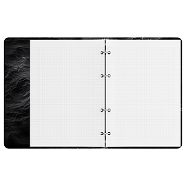 Тетрадь на кольцах А5, 120л., BG "Ocean", картон, матовая ламинация