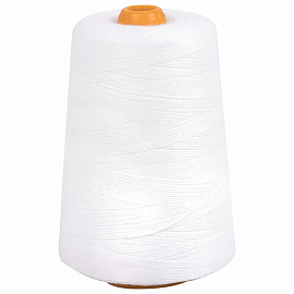 Нить лавсановая для прошивки, БЕЛАЯ диаметр 0,7 мм, 1000 м, ЛШ 170, BRAUBERG ORIGINAL, 608920