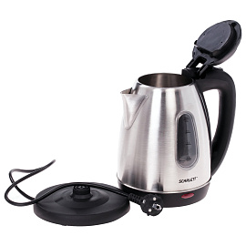 Чайник электрический Scarlett SC-EK21S20 серебристый