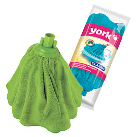 Насадка МОП для верёвочной швабры York Классик микрофибра 28x28 см