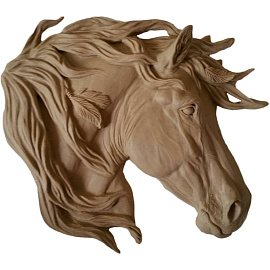 Пластилин скульптурный Луч De Luxe бежевый 300 г мягкий