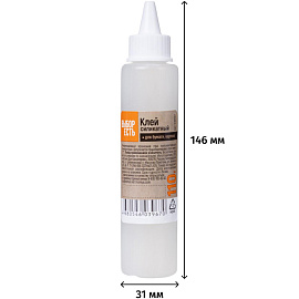 Клей силикатный жидкий Выбор есть 110 г прозрачный пластиковый аппликатор