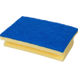 Губка для посуды Vileda Professional поролон 16.5x13 см с абразивным слоем