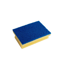 Губка для посуды Vileda Professional поролон 16.5x13 см с абразивным слоем
