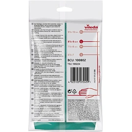 Перчатки нитриловые Vileda Professional универсальные зеленые (размер 8.5-9, L, 174383) фото Перчатки нитриловые Vileda Professional универсальные зеленые (размер 8.5-9, L, 174383)