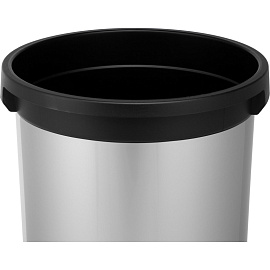 Контейнер для мусора напольный Vileda Professional 50 л пластик серый/чёрный (73x38x38 см)