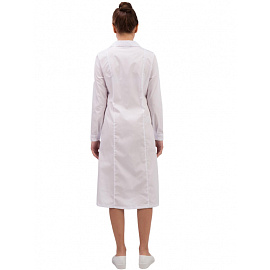 Халат медицинский женский м04-ХЛ белый (размер 48-50, рост 170-176)