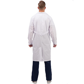 Халат медицинский мужской м04-ХЛ белый (размер 60-62, рост 182-188)