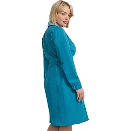 Халат для горничных и уборщиц у01-ХЛ с длинным рукавом бирюзовый (размер 48-50, рост 158-164) фото Халат для горничных и уборщиц у01-ХЛ с длинным рукавом бирюзовый (размер 48-50, рост 158-164)