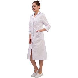 Халат медицинский женский м02-ХЛ белый (размер 48-50, рост 170-176)
