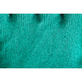 Перчатки рабочие защитные СВС хлопковые с латексным покрытием белые/зелёные (13 класс, универсальный размер, 10 пар в упаковке)