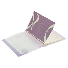 Тетрадь на кольцах А5, 80л., Greenwich Line "Letter symbol", пластиковая обложка, с разделителями