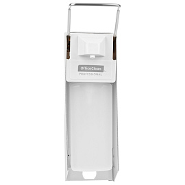 Диспенсер для жидкого мыла OfficeClean Professional, локтевой, белый, наливной, 0,5л фото Диспенсер для жидкого мыла OfficeClean Professional, локтевой, белый, наливной, 0,5л