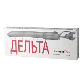 Светильник настольный Трансвит Дельта белый (металлическая струбциина)