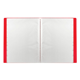 Папка 20 вкладышей STAFF, эконом, красная, 0,5 мм, 225694 фото Папка 20 вкладышей STAFF, эконом, красная, 0,5 мм, 225694