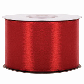 Лента атласная ширина 50 мм, длина 23 м, красная, BRAUBERG, 591521 фото Лента атласная ширина 50 мм, длина 23 м, красная, BRAUBERG, 591521