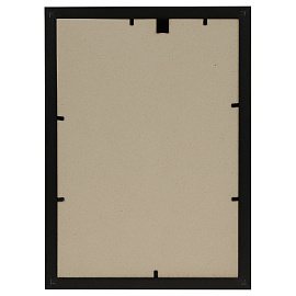 Рамка пластиковая 21*30см, OfficeSpace "Wave", черная