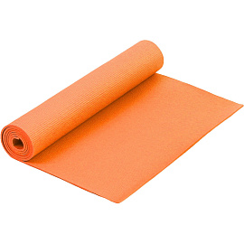 Коврик для фитнеса и йоги Larsen PVC 173x61x0.4 см оранжевый