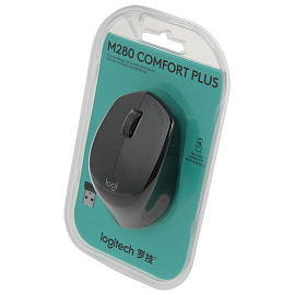 Мышь беспроводная Logitech M280 черная (910-004287)