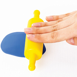 Формочки для лепки 10 штук и скалка ЮНЛАНДИЯ, европодвес, 229621 фото Формочки для лепки 10 штук и скалка ЮНЛАНДИЯ, европодвес, 229621