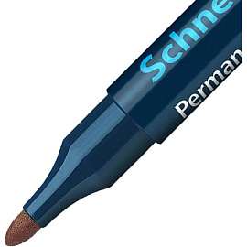 Маркер перманентный Schneider Maxx 130 красный круглый наконечник (толщина линии 1-3 мм)