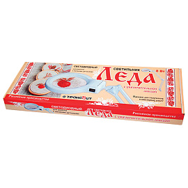 Светильник настольный Трансвит Леда С20 белый