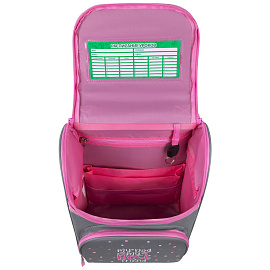 Ранец ПИФАГОР BASIC, 1 отделение, 3 кармана, эргономичная спинка, "Best team", 35х28х18 см, 272050