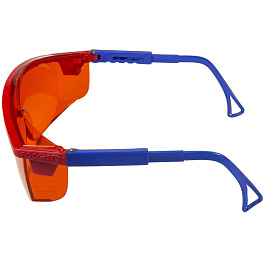 Очки защитные открытые универсальные РОСОМЗ О37 Universal Titan оранжевые (13712)