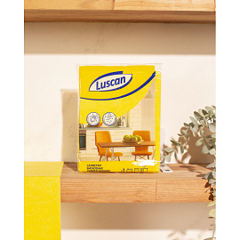 Салфетки хозяйственные Luscan вискоза 30x38 см 90 г/кв.м (3 штуки в упаковке)