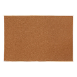 Доска пробковая OfficeSpace, 100*150см, деревянная рамка