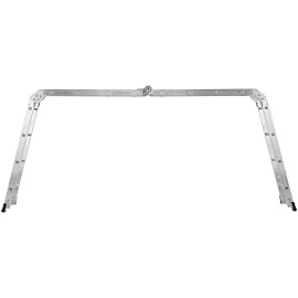 Лестница-трансформер Сибртех алюминиевая четырехсекционная 4x4 ступени (97882)