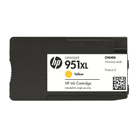 Картридж струйный HP 951XL CN048AE желтый оригинальный повышенной емкости