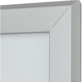 Рамка Комус (Attache) А3 30x42 см металлический багет 20 мм серебристая