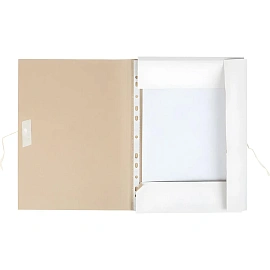 Папка для бумаг с завязками немелованная