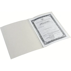 Скоросшиватель картонный Дело № A4 до 200 листов белый