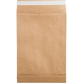 Пакет В4 (250x353 мм) из крафт-бумаги 130 г/кв.м стрип (200 штук в упаковке)