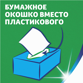 Салфетки косметические Zewa Everyday 2-слойные (100 штук в упаковке)