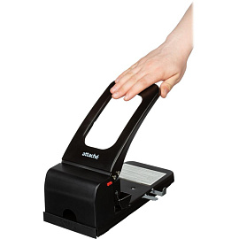 Дырокол мощный Attache (Attache Economy) до 100 листов черный