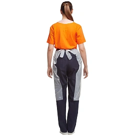 Фартук одноразовый ГПФКб-Пэ68/110Ст S, M полиэтиленовый 8 мкм прозрачный в пласте (100 штук в упаковке)