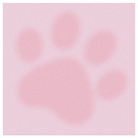 Блок для записей MESHU "Paw", 8,5*8,5см, 100л., на склейке