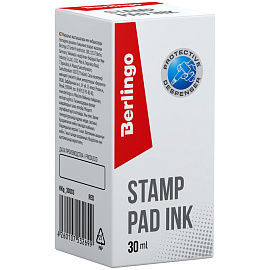 Штемпельная краска Berlingo, 30мл, красная фото Штемпельная краска Berlingo, 30мл, красная