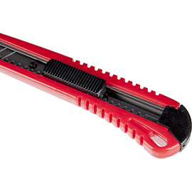 Нож канцелярский усиленный с фиксатором Attache ширина лезвия 9 мм