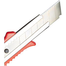 Нож канцелярский усиленный с фиксатором Attache ширина лезвия 18 мм