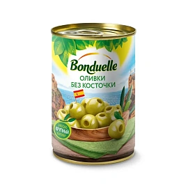 Оливки Бондюэль консервированные без косточки 300 г