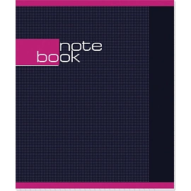 Тетрадь общая Attache Note Book А5 48 листов в клетку на скрепке (УФ-сплошной глянцевый лак)